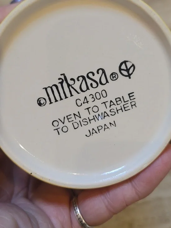 Mikasa Playmates Vintage Citrus Cup & Saucer - Picture 4 of 7